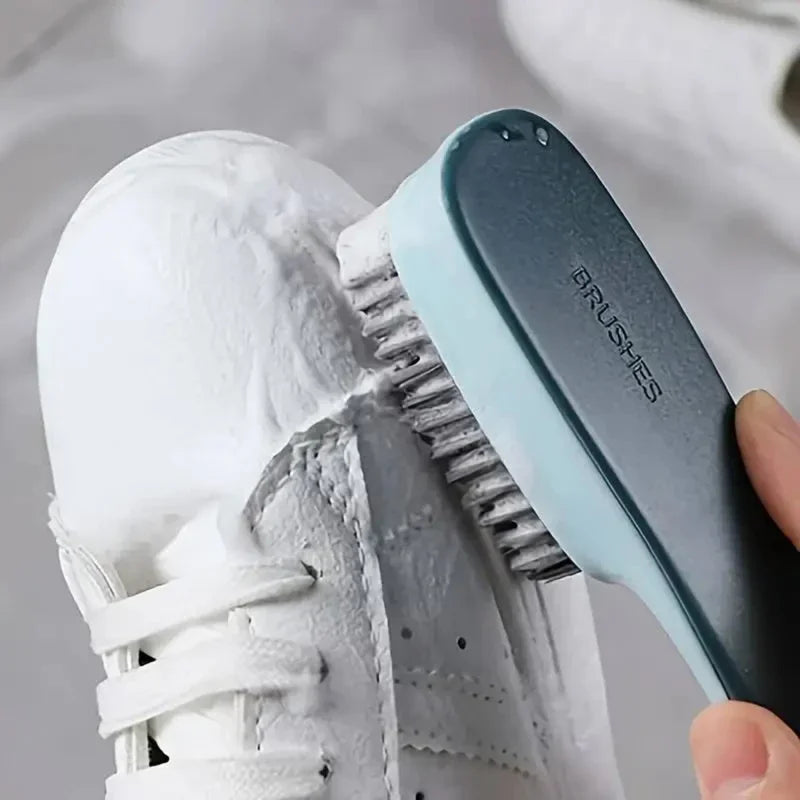 1pc Shoe Cleaning Brush Plastic Clothes Scrubbing Brush Household Cleaning Tool Multi-functional Commercial Washing Brush