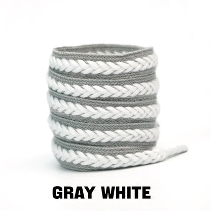 Sneakers Flat Shoelace Fashion Wheat Shoelaces 1.5cm Widen Brand Cotton Laces for Shoes 100/120/140/160CM Shoestrings 1Pair