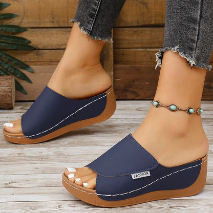 Summer Women Shoes Sandals Non-Slip Women's Shoes Slides Ladies Shoes Wedge Sandals Ladies Party Women Slippers Female Footwear