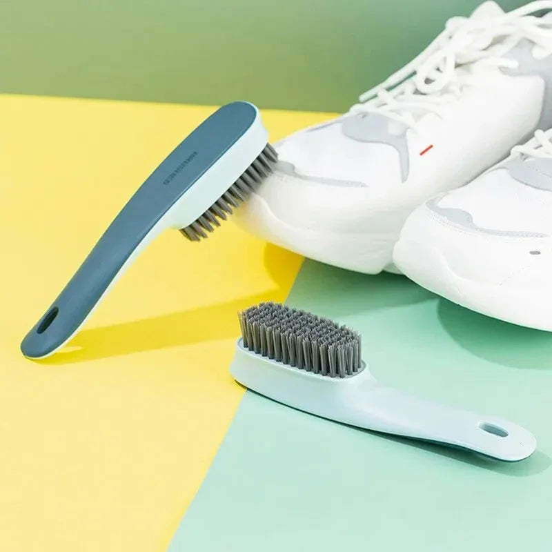 1pc Shoe Cleaning Brush Plastic Clothes Scrubbing Brush Household Cleaning Tool Multi-functional Commercial Washing Brush