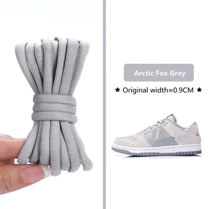 Dunk sb Original Classic Shoelaces Semicircle Thickened Polyester AF1AJ Shoe laces Basketball Shoes Non slip Sports Laces 1Pair